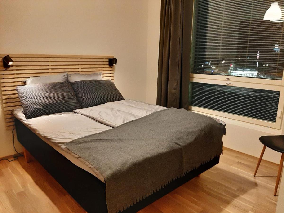 Premium Kaksio Rauman Keskustassa, Parveke Ja Sauna Bagian luar foto