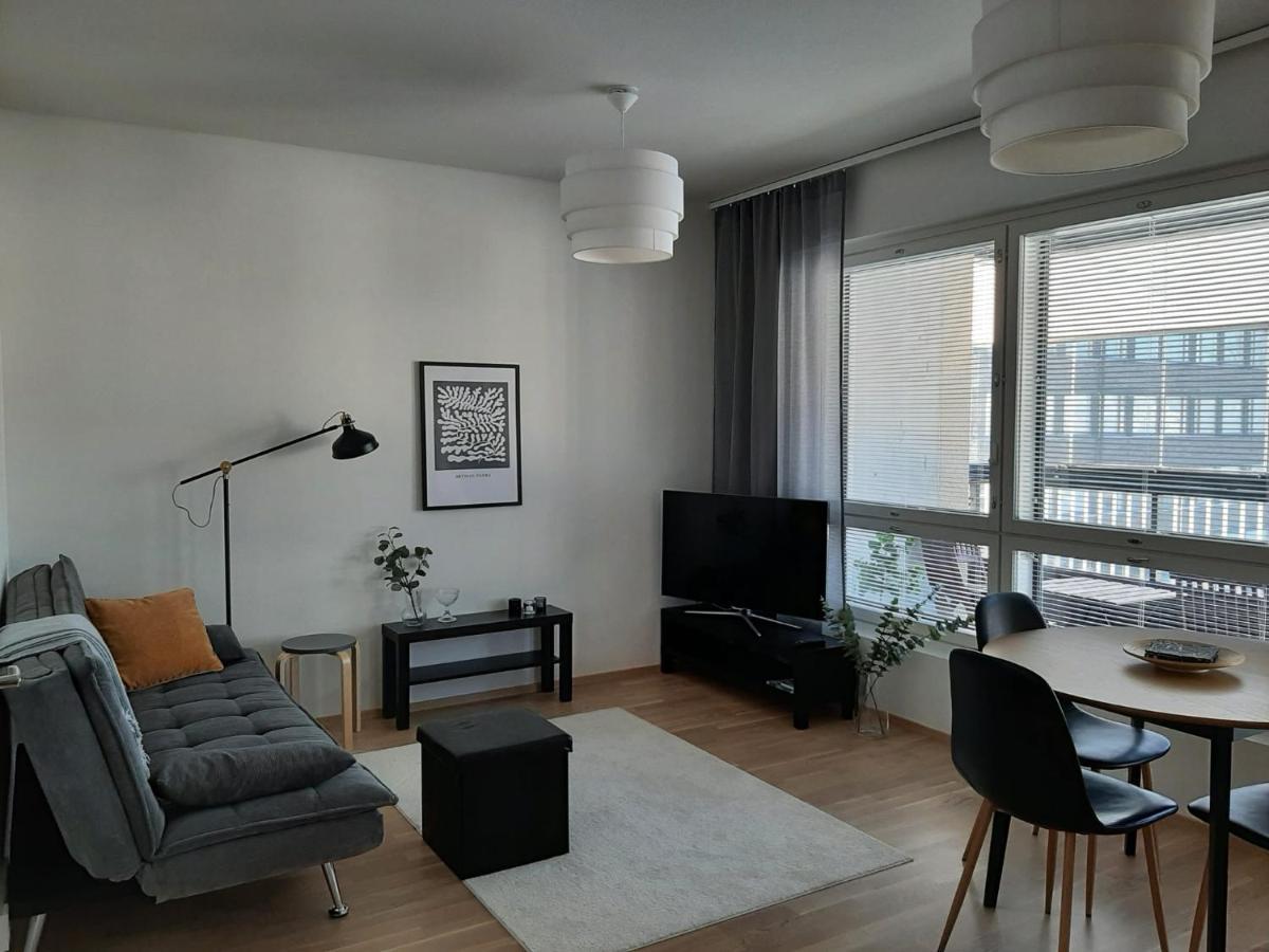 Premium Kaksio Rauman Keskustassa, Parveke Ja Sauna Bagian luar foto