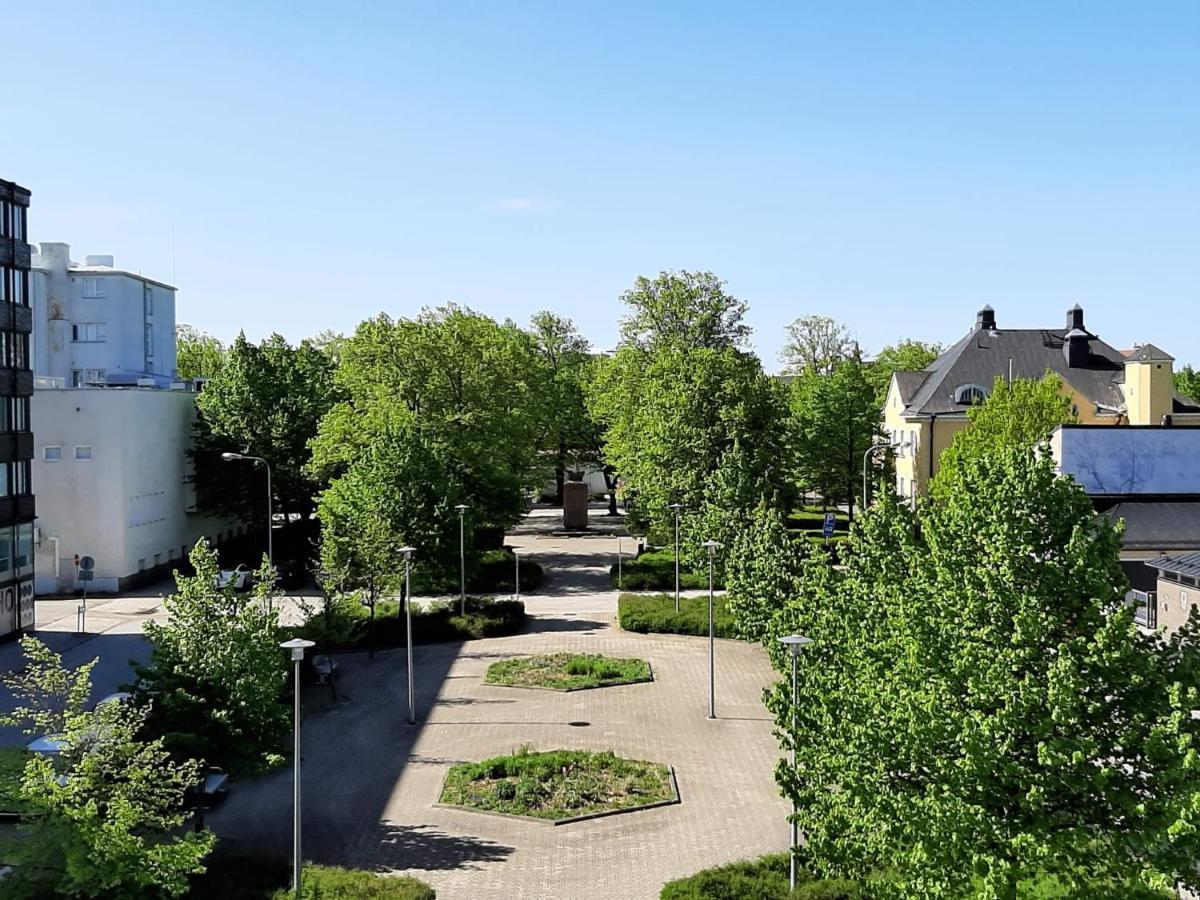 Premium Kaksio Rauman Keskustassa, Parveke Ja Sauna Bagian luar foto